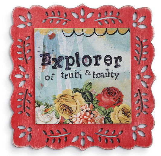 Magnetic Plaque- Explorer