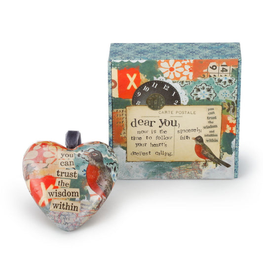Boxed Heart Ornament The Deepest Calling