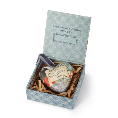 Boxed Heart Ornament The Deepest Calling